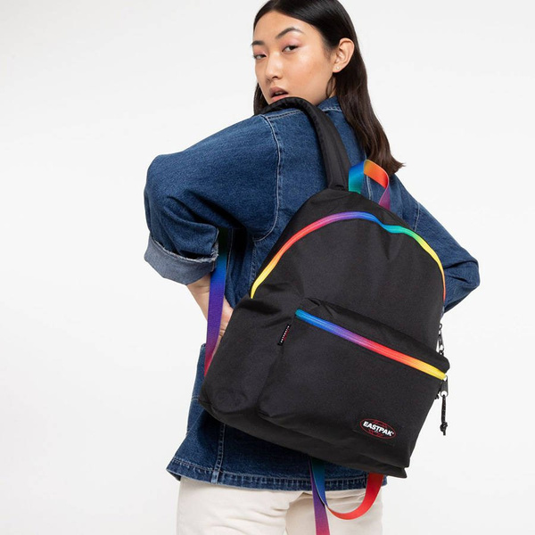 Plecak Eastpak Padded Pak'r Rainbow Dark Backpack czarny