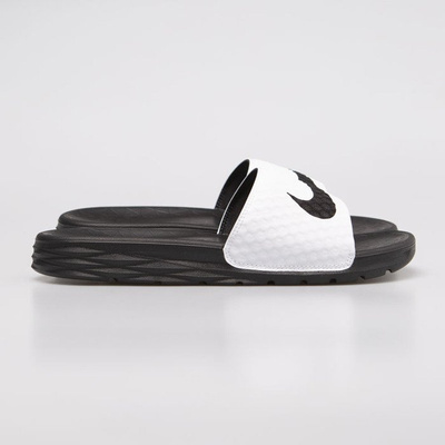 Nike sliders Benassi Solarsoft white / black (705474-100)