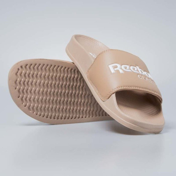 Klapki Reebok Classic Slide field tan / white CN0737