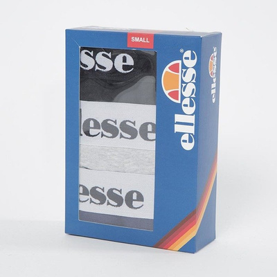 Ellesse Hali 3PK Boxers anthracite / athletic grey / dress blues SHAV0442