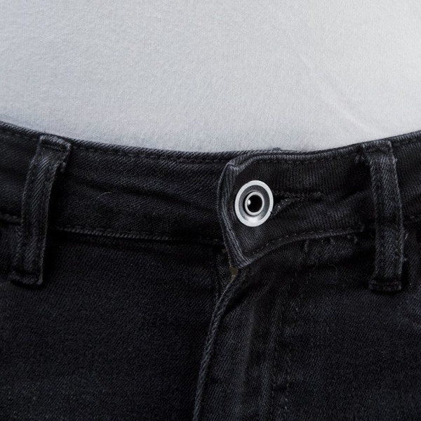 Urban Classics spodnie Slim Fit Biker Jeans black TB1436