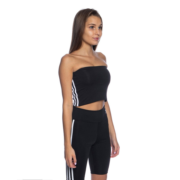Top damski Adidas Originals Tube Top czarny
