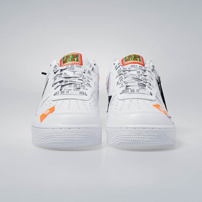 Sneakers Nike Air Force 1 '07 PRM JDI white-black-total orange (AR7719-100)