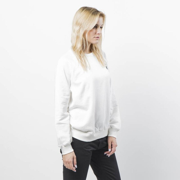 Bluza damska Stussy Sweatshirt Otto Raglan Crew off white WMNS