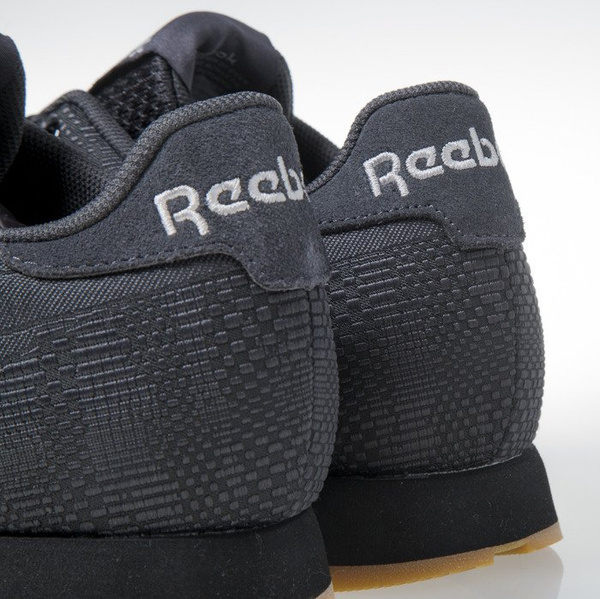 Sneakers buty Reebok Classic Runner Jacquard TC coal / black / mgh solid grey (V67886)