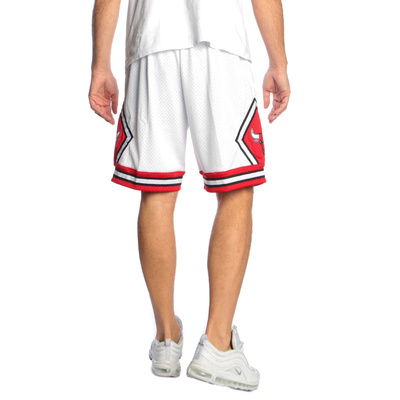 Szorty Mitchell & Ness Chicago Bulls białe Swingman Shorts