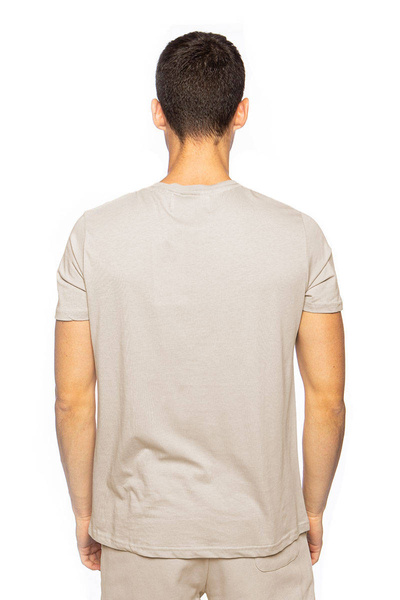 Koszulka Alpha Industries Organics EMB T-shirt beżowa