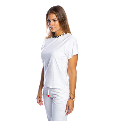 WMNS T-shirt Vans Blender Bender Muscle tee białawhite