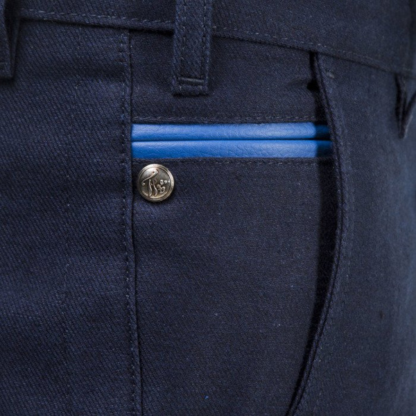 Turbokolor spodnie Trainer Chino Denim navy 4259