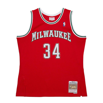 Mitchell & Ness Milwauke Bucks Swingman Jersey Giannis Antetokounmpo red