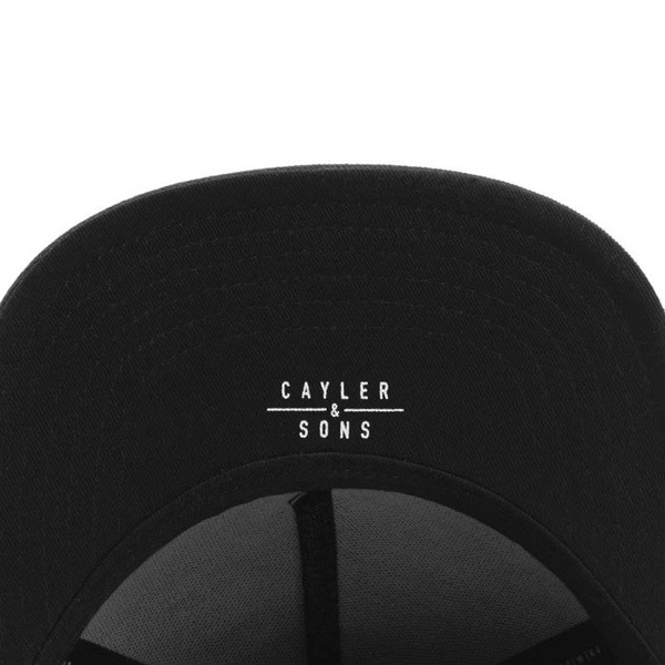 Czapka Cayler & Sons Premium Authentics Icon Cap black / white