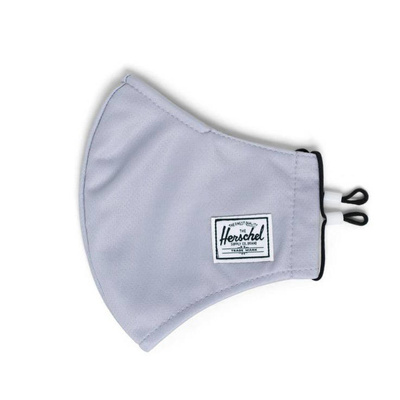 Herschel Classic Fitted Face Mask light grey