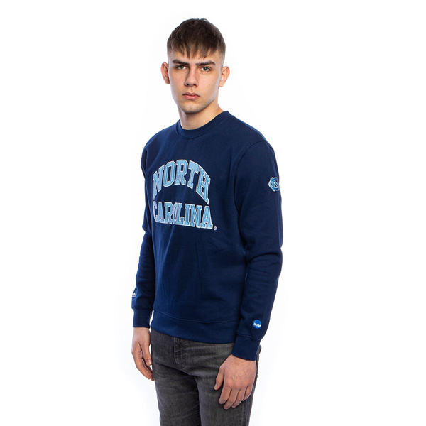 Bluza Mitchell & Ness North Carolina granatowa NCAA Arch Crew