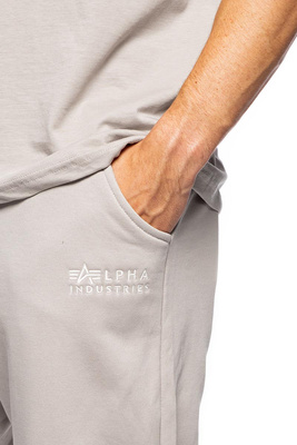 Spodnie dresowe Alpha Industries Organics EMB Jogger beżowe