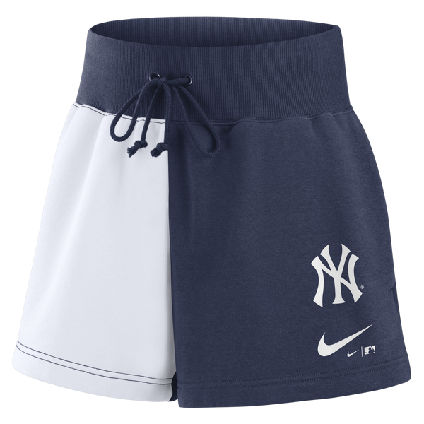 MLB Nike Colorblocked Fleece Short New York Yankees navy