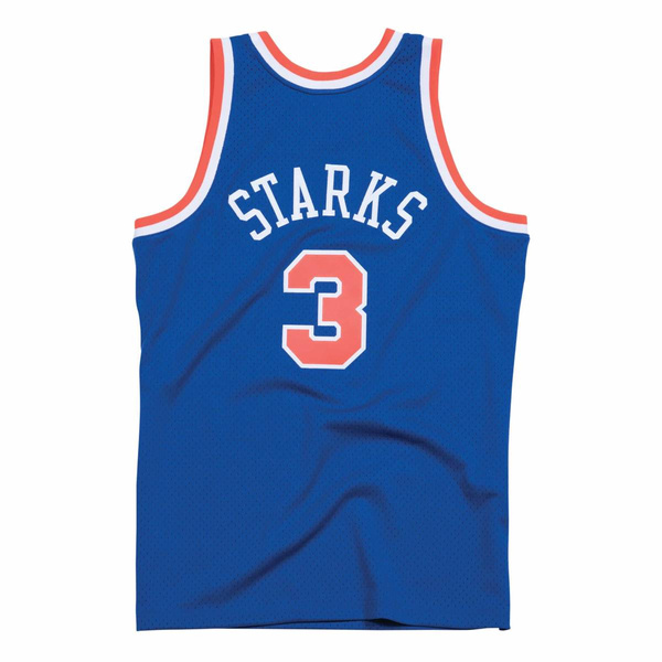 Koszulka Mitchell & Ness New York Knicks #3 John Starks Swingman Road Jersey niebieska