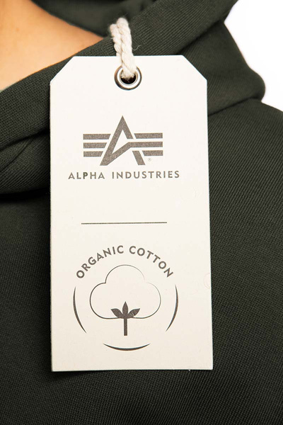 Bluza Alpha Industries Organics EMB Hoody khaki