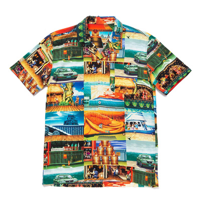HUF x Street Fighter Stages S/S Resort Shirt multi