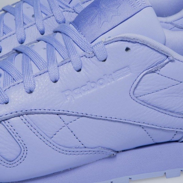 Sneakers buty Reebok Classic WMNS Leather L grit - lilac glow / sleek met BS7913