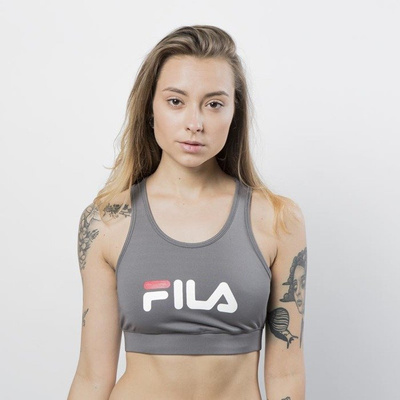 Sportowy stanik Fila Other Crop Top Women smoked pearl