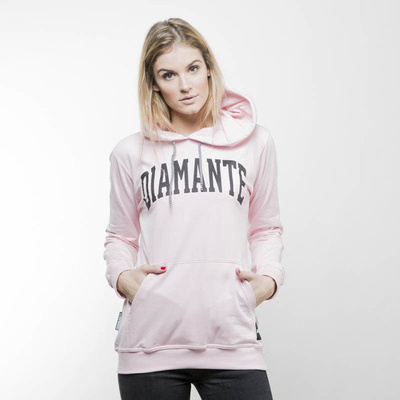 Bluza damska Diamante College - Light Hoodie D pink