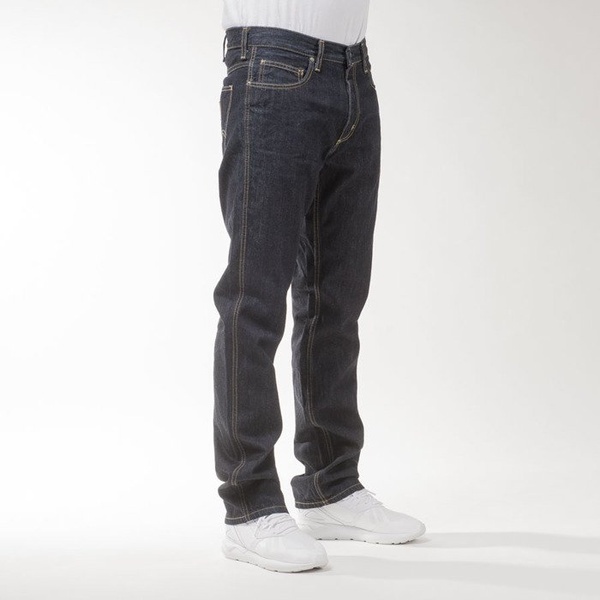 Carhartt WIP spodnie Western Pant II Hanford blue rinsed