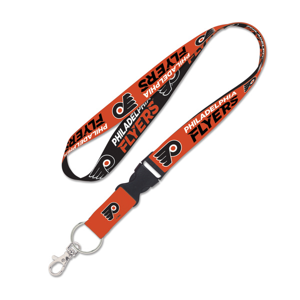 Smycz WinCraft NHL Lanyard w/detachable buckle 1" Philadelphia Flyers