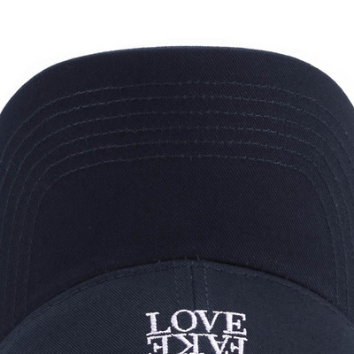 Cayler & Sons WHITE LABEL WL Fake Love Curved Cap navy / pale pink 