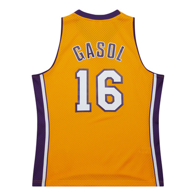 Koszulka Mitchell & Ness Los Angeles Lakers #16 Pau Gasol Gold Jersey gold