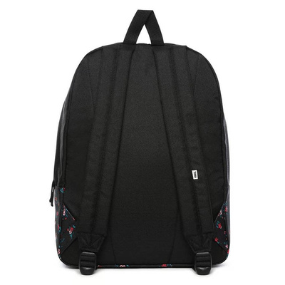 Vans Realm Backpack (floral print) black