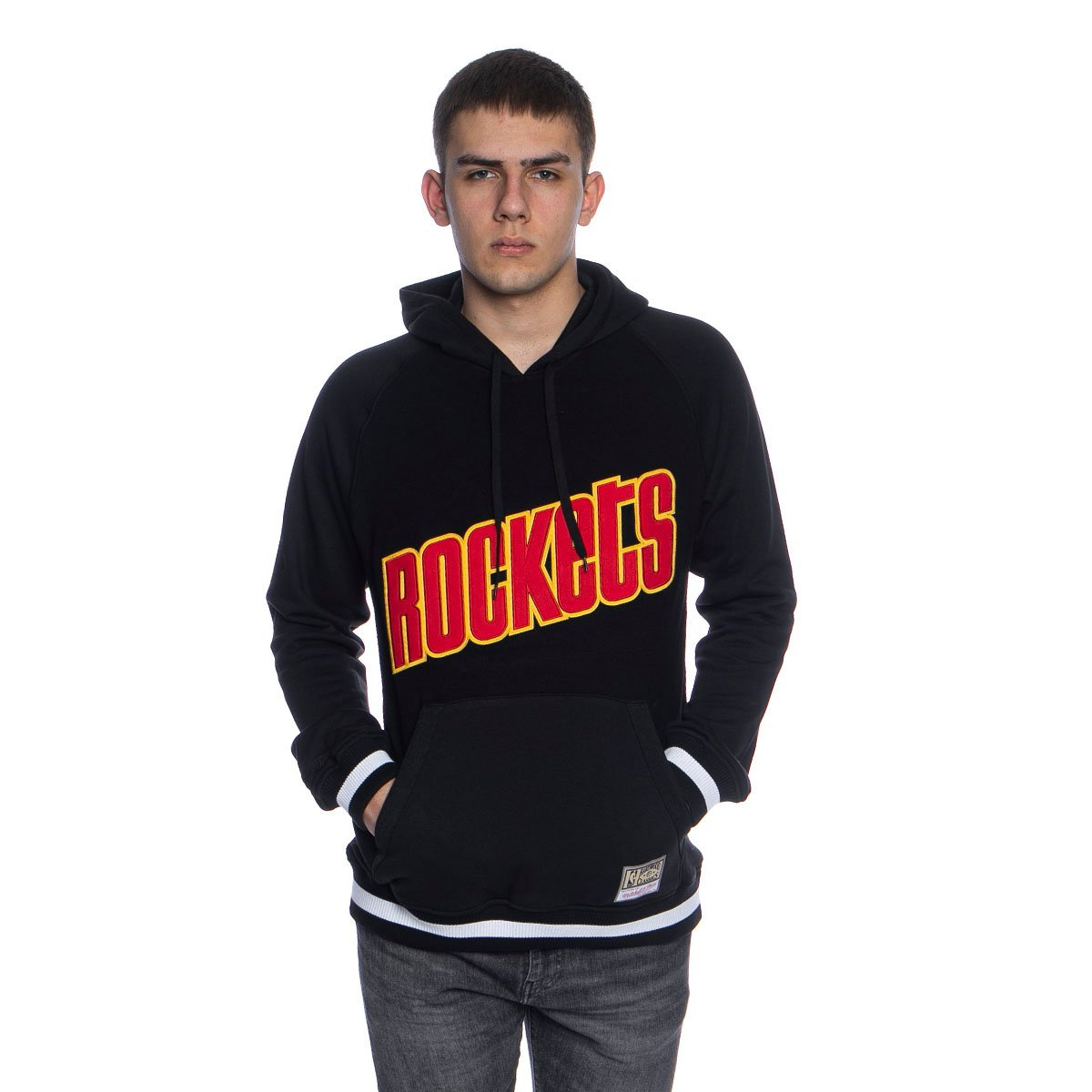 Mitchell Ness sweatshirt Houston Rockets black Gametime Pullover