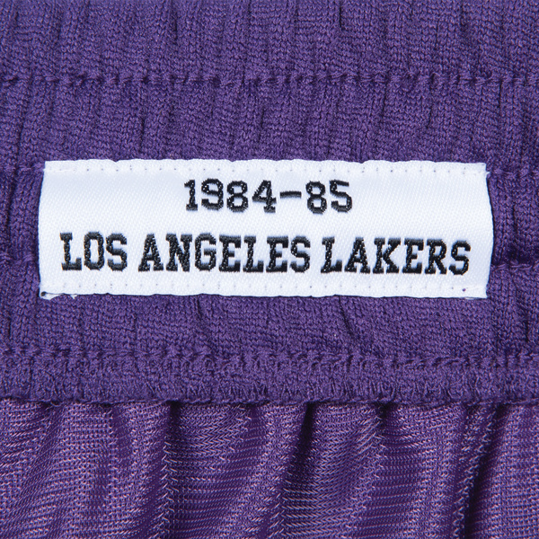 Szorty Mitchell & Ness Los Angeles Lakers purple/yellow Swingman Shorts