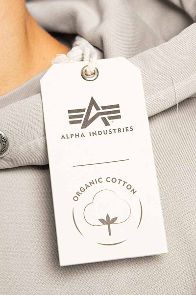 Bluza Alpha Industries Organics EMB Hoody beżowa