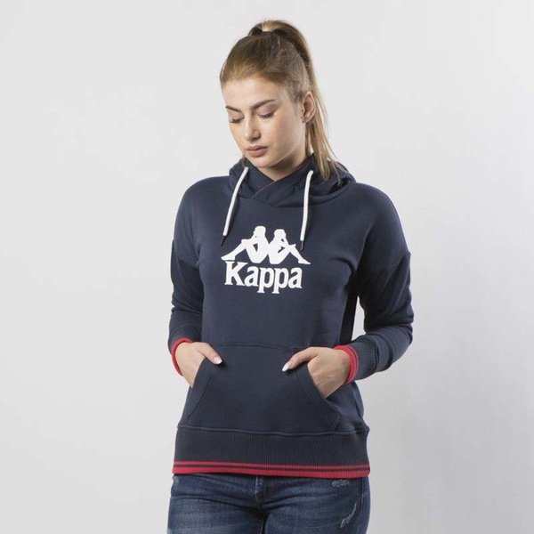 Bluza damska Kappa Chloe Hoody navy 303903-821