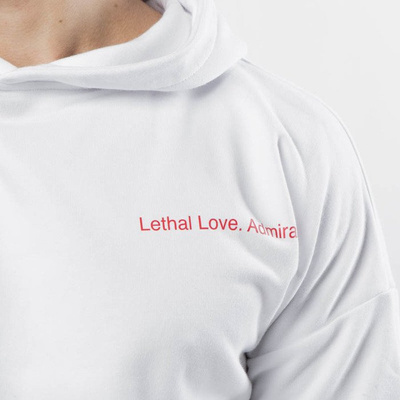 Admirable Hoodie Lethal white