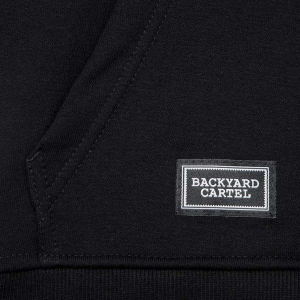 Bluza Backyard Cartel Hoody Label Logo black