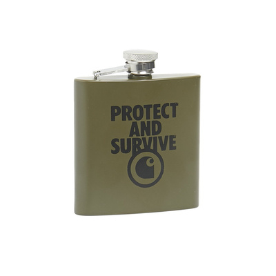 Piersiówka Carhartt WIP Protect Survive Whiskey Flask cypress