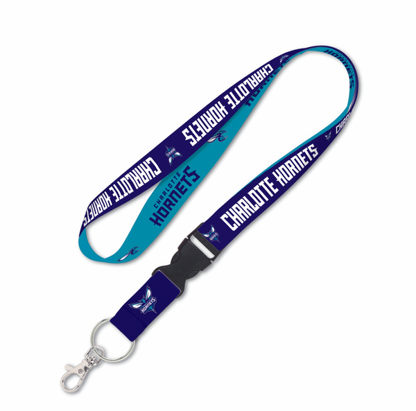 Smycz WinCraft NBA Lanyard w/detachable buckle 1" Charlotte Hornets