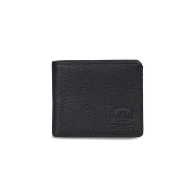 Portfel Herschel Roy Coin XL Leather Wallet black pebbled 10406-01885