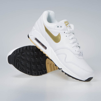 Sneakers buty Nike Air Max 90/1 white/metalic gold-black (AJ7695-102)