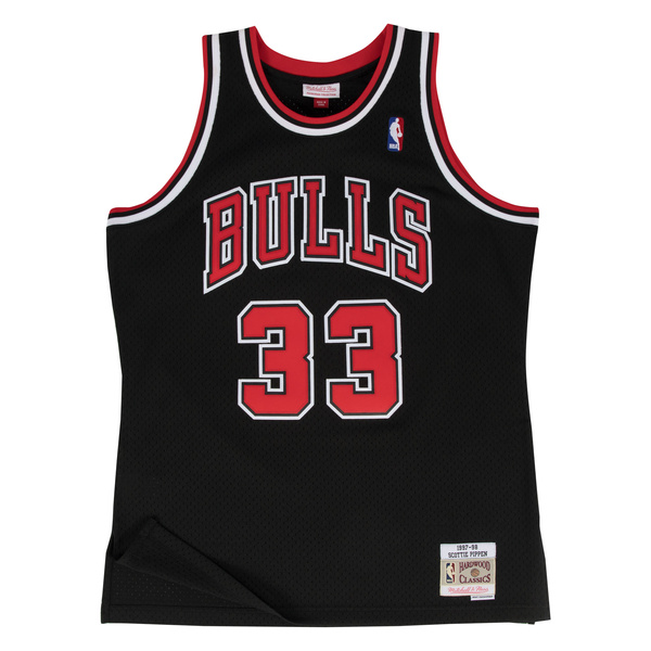 Mitchell & Ness Chicago Bulls #33 Scottie Pippen black Swingman Jersey