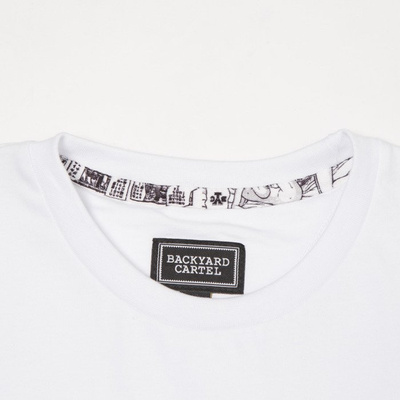 Koszulka Backyard Cartel T-Shirt Typescript white