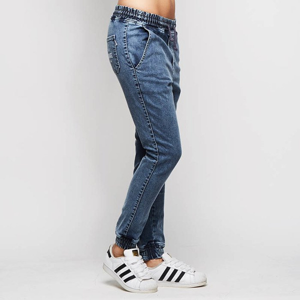 Spodnie damskie jogger Diamante Wear Jogger RM Jeans marble blue