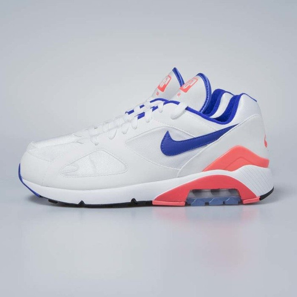 Buty Nike Air Max 180 white / ultramarine - solar red 615287-100