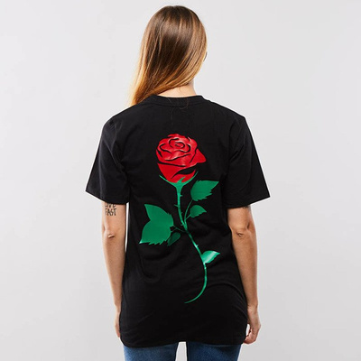 Majors women t-shirt Rose x Rose black