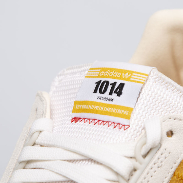 Sneakers buty Adidas ZX 500 RM bold gold / ecru tint (CG6860)