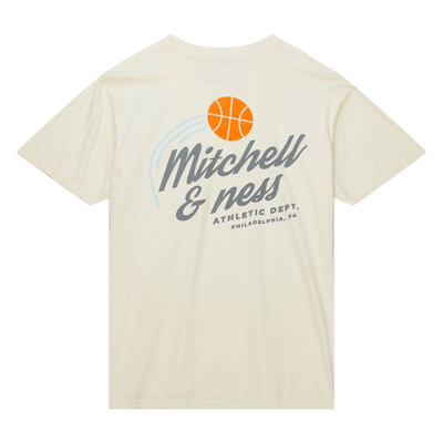 Koszulka Mitchell & Ness Branded M&N Graphic Pocket Tee cream