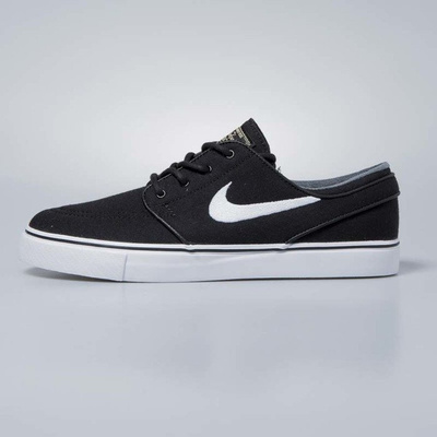 Nike Sb Zoom Stefan Janoski CNVS black / white - gum light brown 615957-028