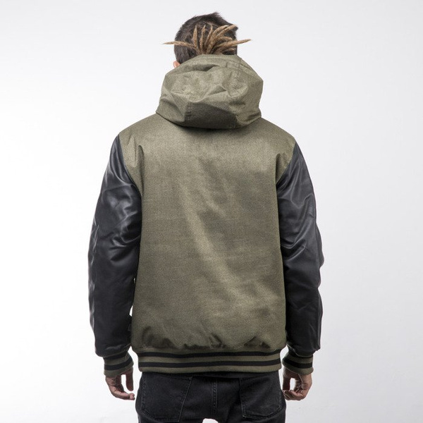 Vans kurtka jacket Rutherford II khaki / black (VN0A2WGJKEK)