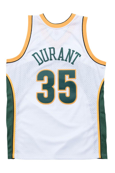 Koszulka Mitchell & Ness Seattle Supersonics #35 Kevin Durant Swingman Jersey biała